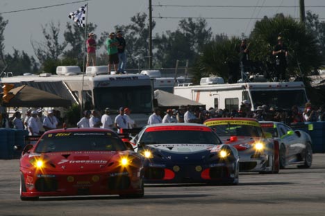 Der er altid fart og spænding i American Le Mans Series mesterskabet.